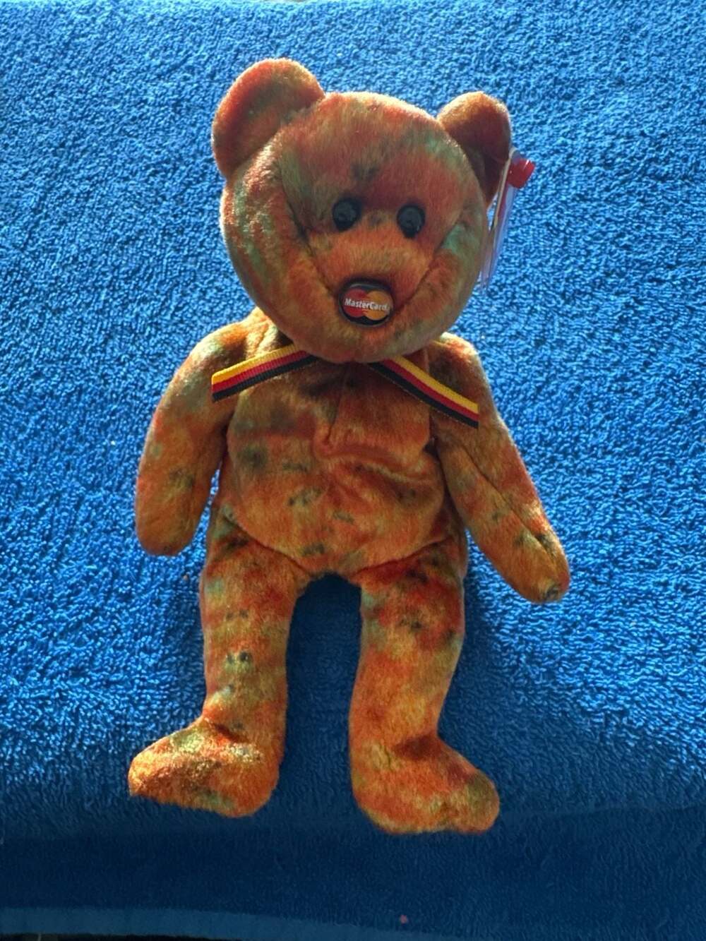 Ty Beanie Baby M.C. IV the Mastercard Exclusive Bear